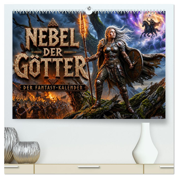 Nebel der Götter - Der Fantasy-Kalender (CALVENDO Premium Wandkalender 2027)