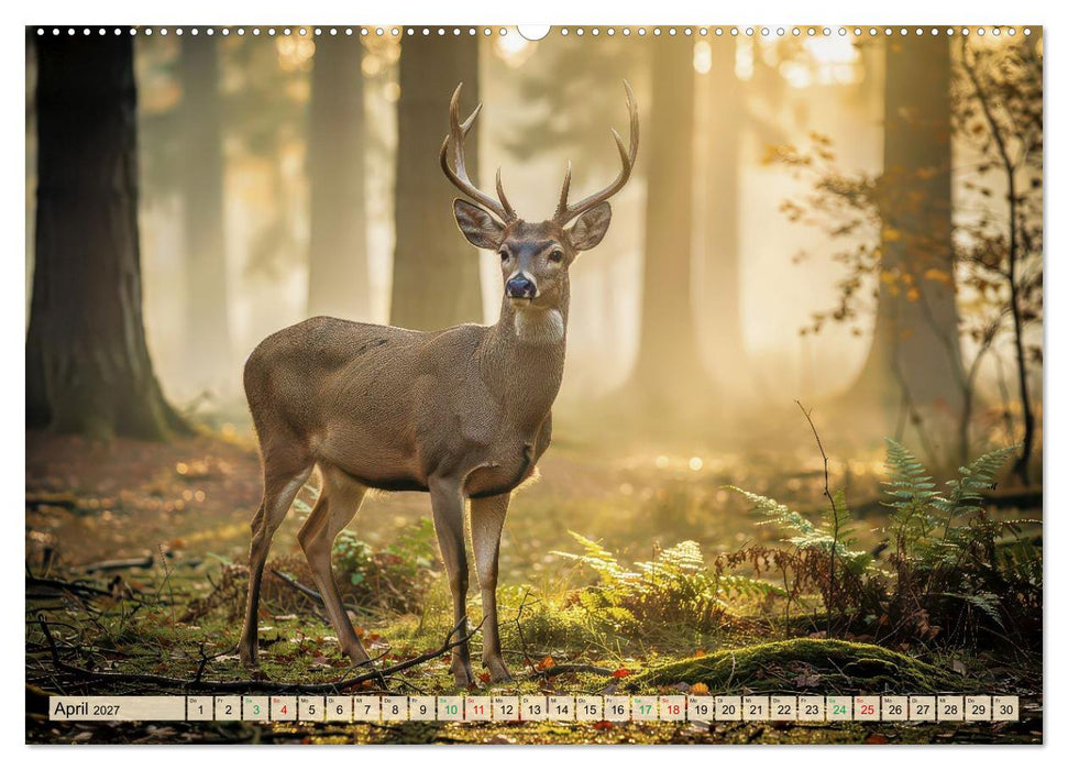 Jäger im Wald (CALVENDO Premium Wandkalender 2027)