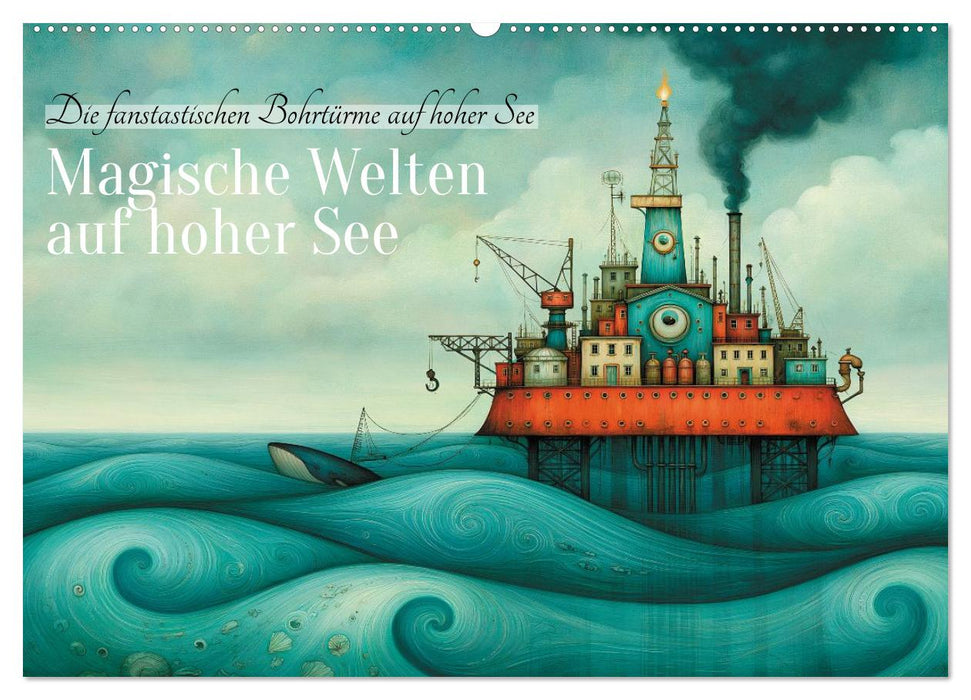 Magische Welten auf hoher See (CALVENDO Wandkalender 2027)