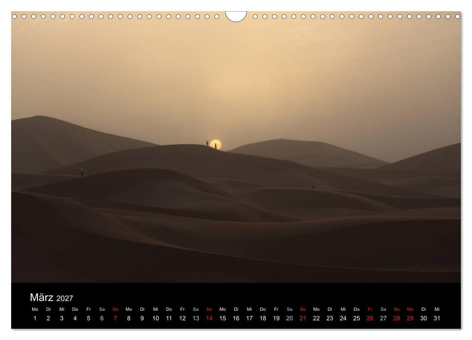 Sinfonie der Wüste (CALVENDO Wandkalender 2027)