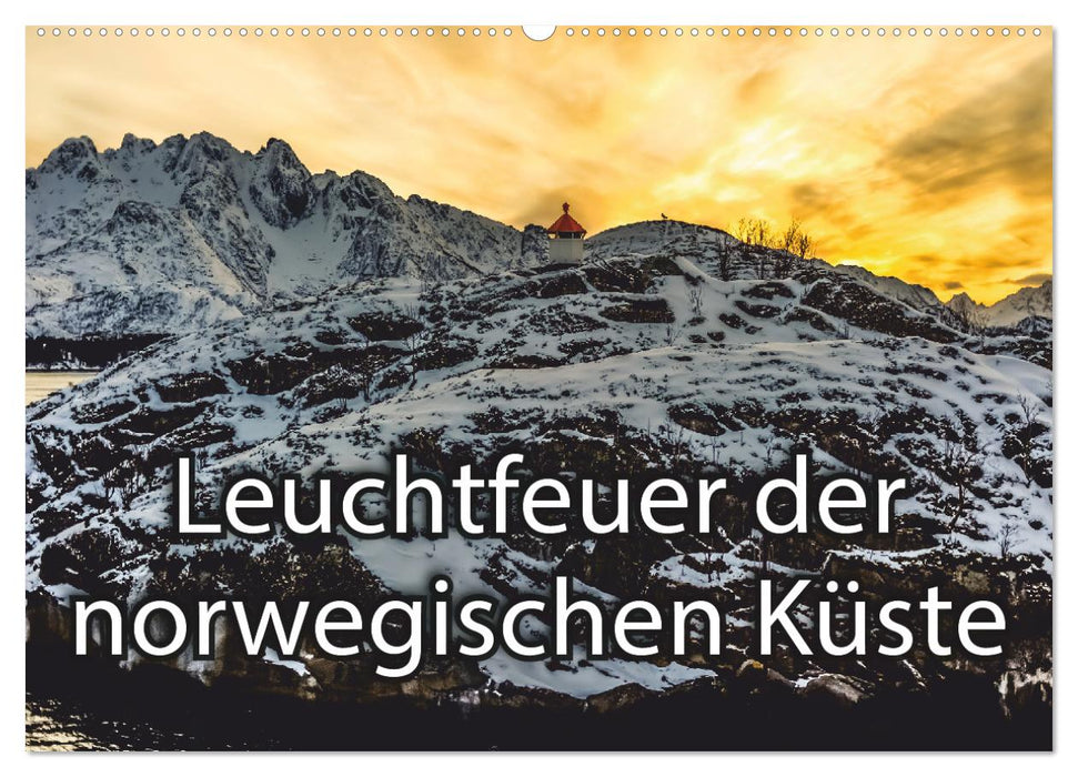 Leuchtfeuer der norwegischen Küste (CALVENDO Wandkalender 2027)