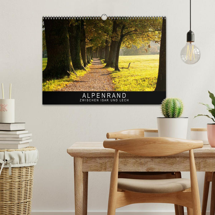 Alpenrand zwischen Isar und Lech (CALVENDO Wandkalender 2027)