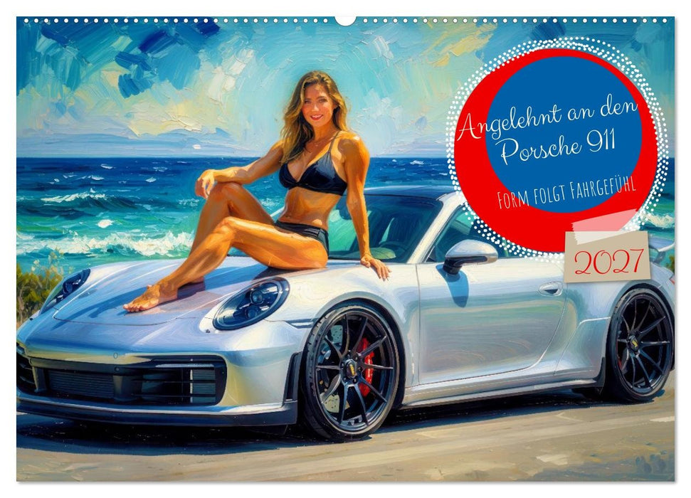 Angelehnt an den Porsche 911 (CALVENDO Wandkalender 2027)