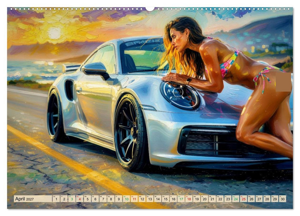Angelehnt an den Porsche 911 (CALVENDO Wandkalender 2027)