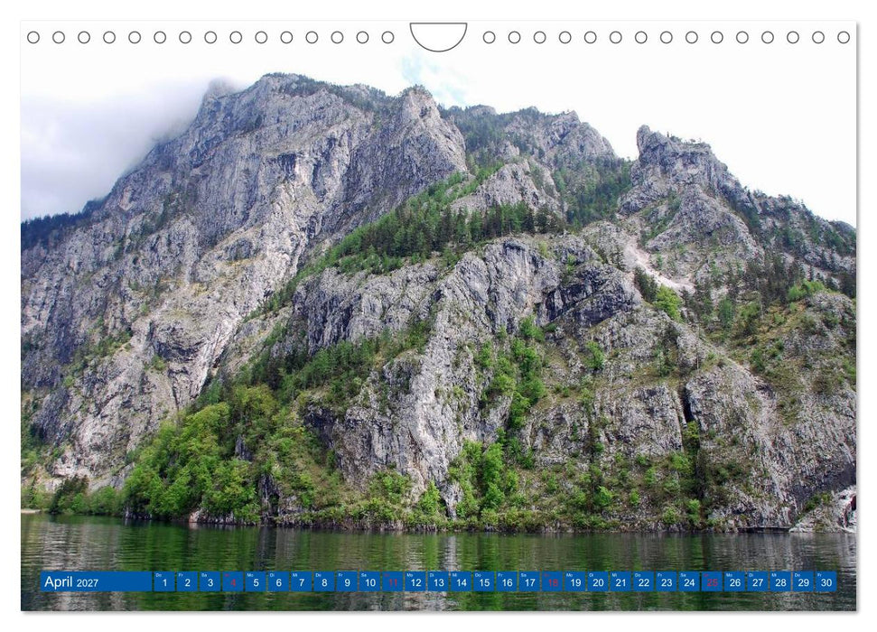 Der Berg und sein See (CALVENDO Wandkalender 2027)