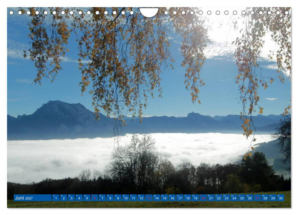 Der Berg und sein See (CALVENDO Wandkalender 2027)