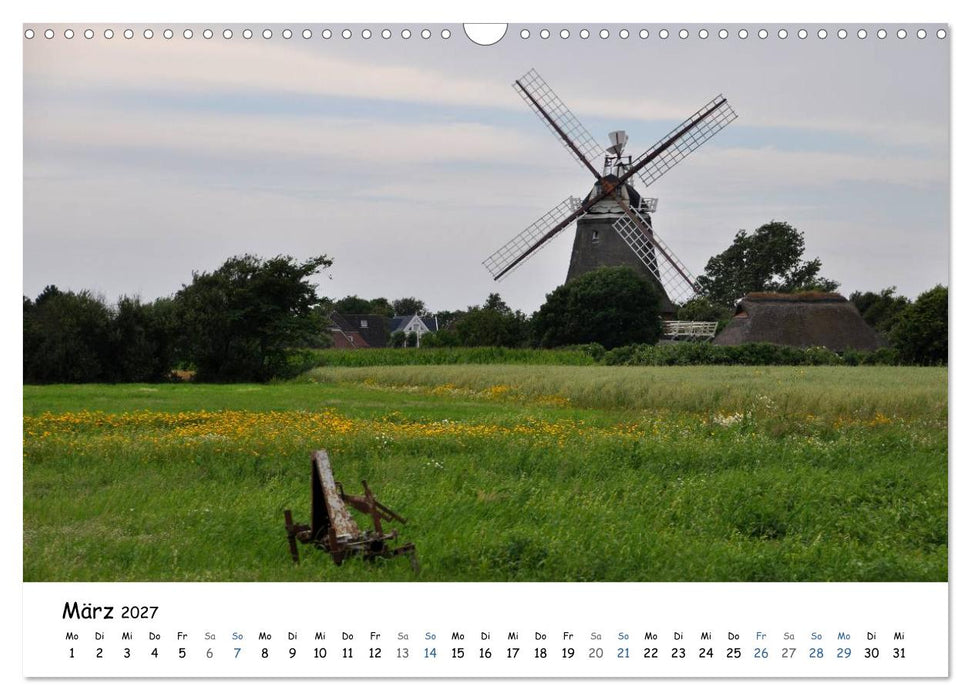 Föhr und Halligwelt 2027 (CALVENDO Wandkalender 2027)