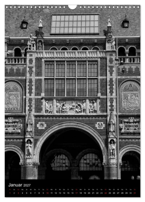 Metropole Amsterdam (CALVENDO Wandkalender 2027)