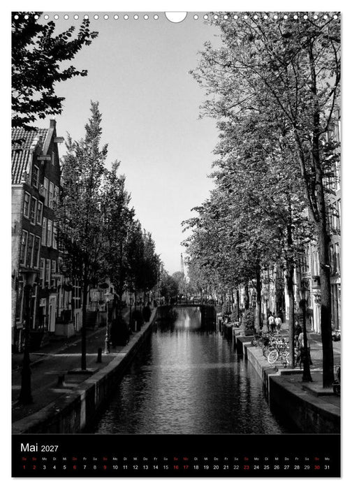 Metropole Amsterdam (CALVENDO Wandkalender 2027)