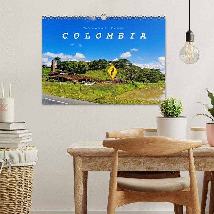 Colombia / UK-Version (CALVENDO Monthly Calendar 2027)