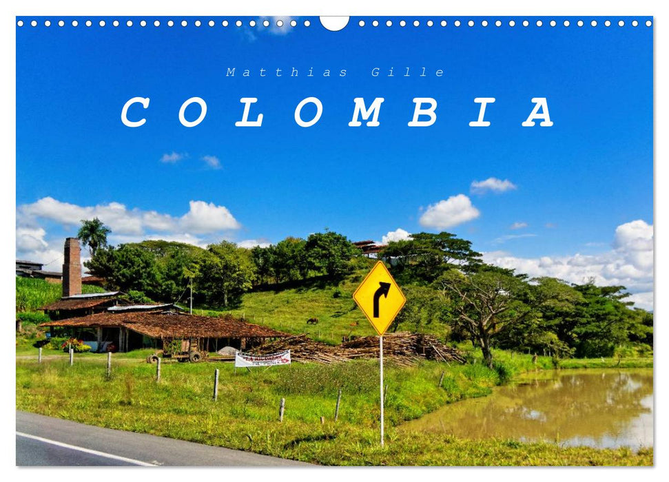 Colombia / UK-Version (CALVENDO Monthly Calendar 2027)