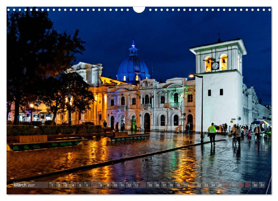 Colombia / UK-Version (CALVENDO Monthly Calendar 2027)