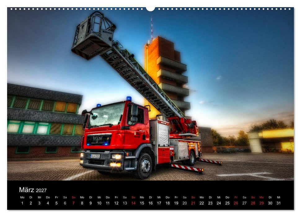 Berufsfeuerwehr Salzgitter (CALVENDO Wandkalender 2027)