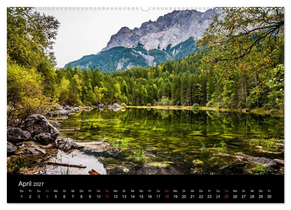 Traumlandschaft Werdenfelser Land - Teil II (CALVENDO Wandkalender 2027)