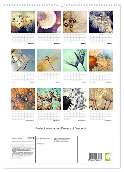 Pusteblumentraum - Dreams of Dandelion (CALVENDO Premium Wandkalender 2027)