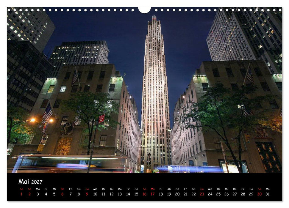 New York (CALVENDO Wandkalender 2027)