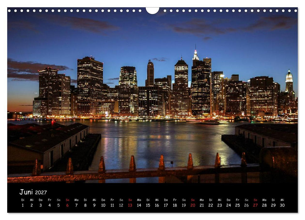 New York (CALVENDO Wandkalender 2027)