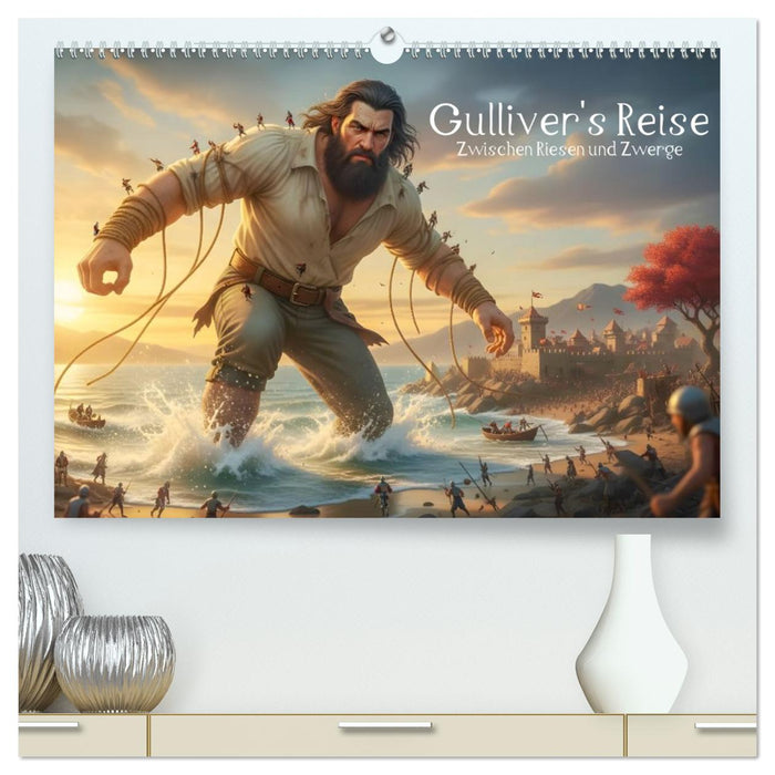 .Gulliver's Reise -Zwischen Riesen und Zwergen (CALVENDO Premium Wandkalender 2027)