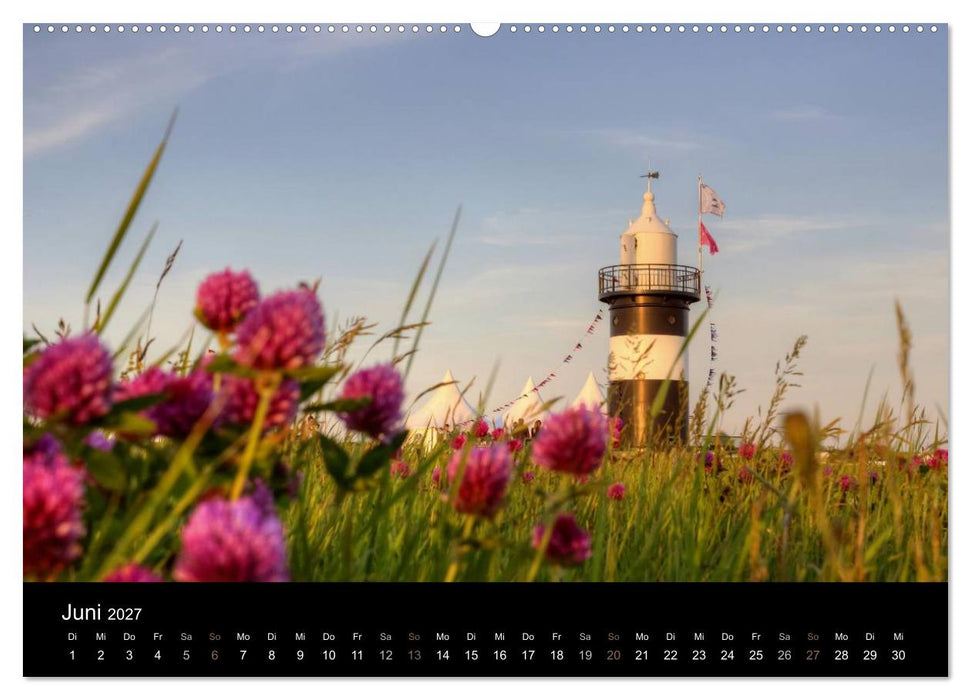 Leuchtturm "Kleiner Preuße" (CALVENDO Premium Wandkalender 2027)