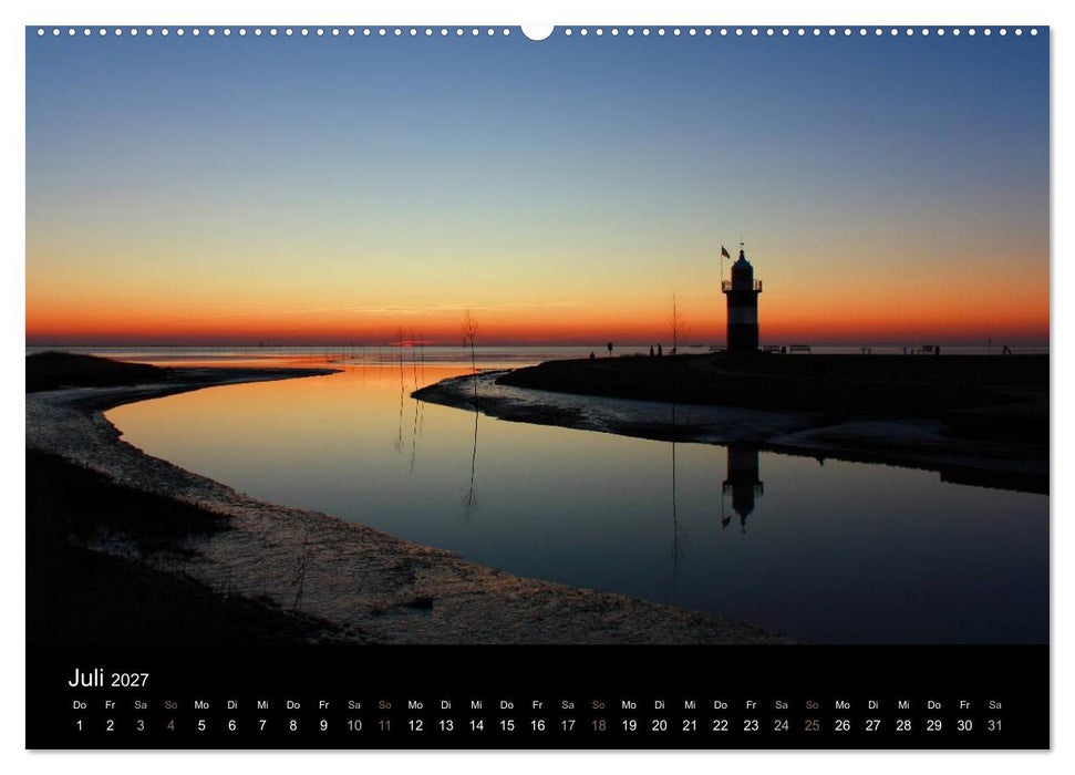 Leuchtturm "Kleiner Preuße" (CALVENDO Premium Wandkalender 2027)