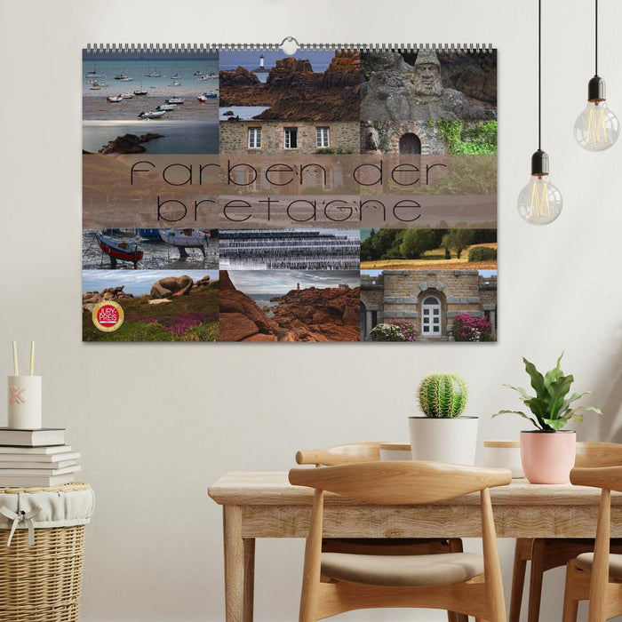 Farben der Bretagne (CALVENDO Wandkalender 2027)