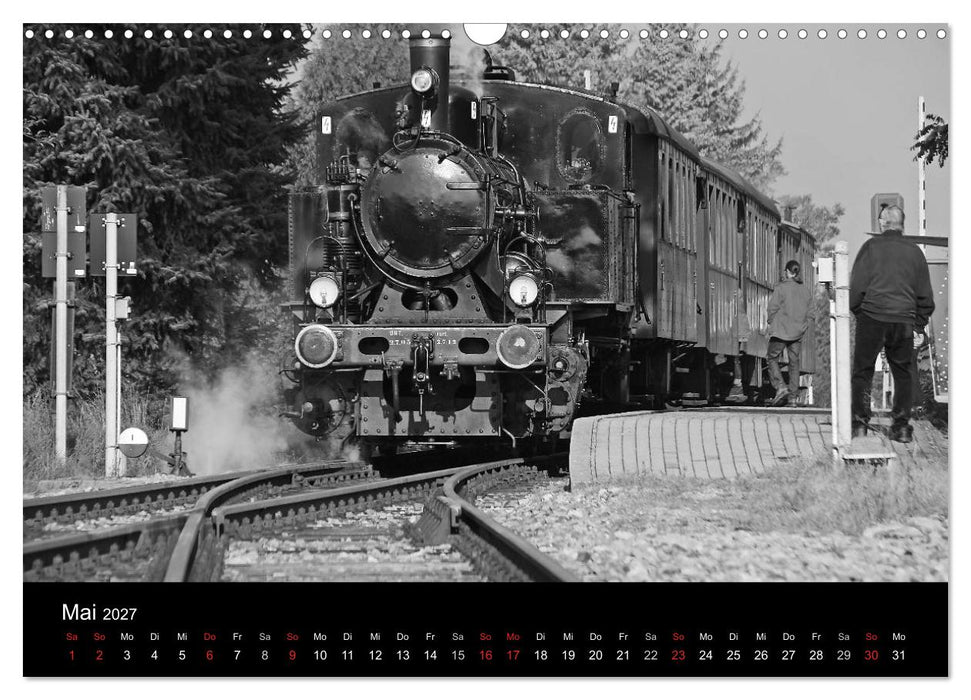 Mein Dampfbahnkalender 2027 (CALVENDO Wandkalender 2027)