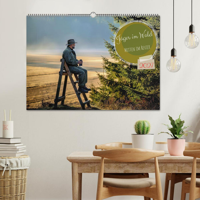 Jäger im Wald (CALVENDO Wandkalender 2027)