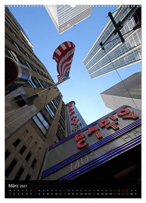 New York (CALVENDO Wandkalender 2027)
