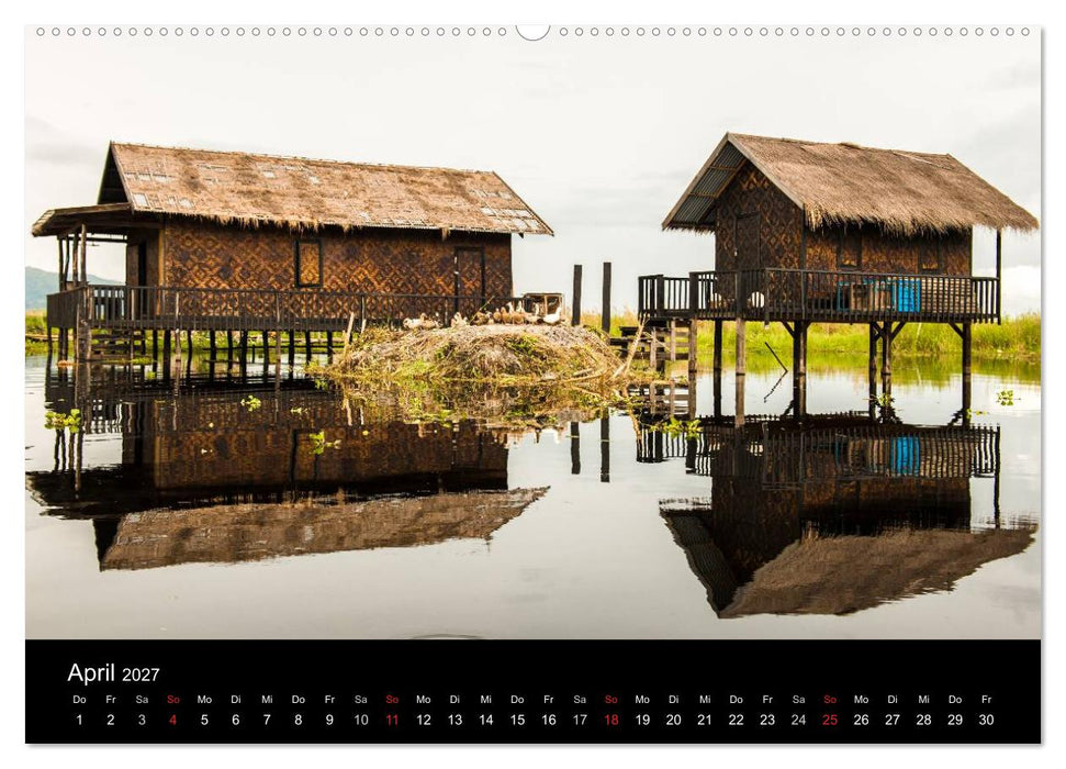 Myanmar - Eindrücke (CALVENDO Wandkalender 2027)