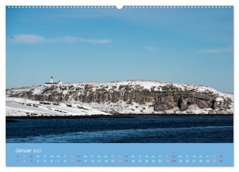 Leuchtfeuer der norwegischen Küste (CALVENDO Premium Wandkalender 2027)