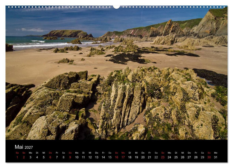 Englands Küsten 2027 (CALVENDO Premium Wandkalender 2027)