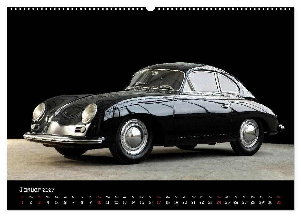 Classic 356 (CALVENDO Premium Wandkalender 2027)
