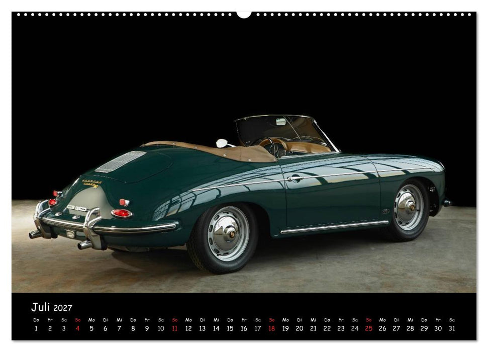 Classic 356 (CALVENDO Premium Wandkalender 2027)