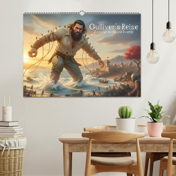 .Gulliver's Reise -Zwischen Riesen und Zwergen (CALVENDO Wandkalender 2027)