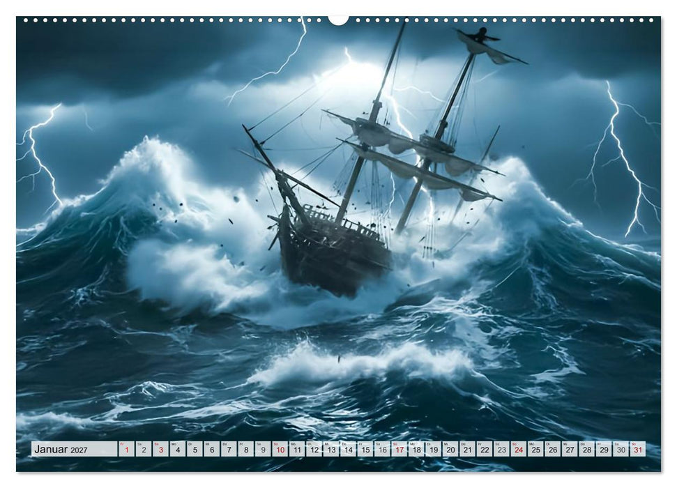 .Gulliver's Reise -Zwischen Riesen und Zwergen (CALVENDO Wandkalender 2027)