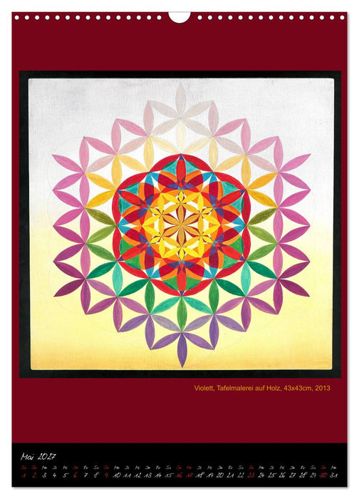 Die heilige Blume des Lebens - Mandalas von Istvan Seidel (CALVENDO Wandkalender 2027)
