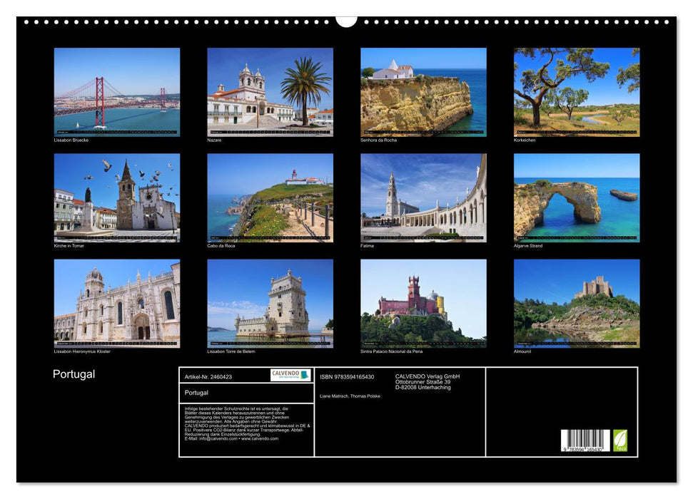 Portugal (CALVENDO Wandkalender 2027)