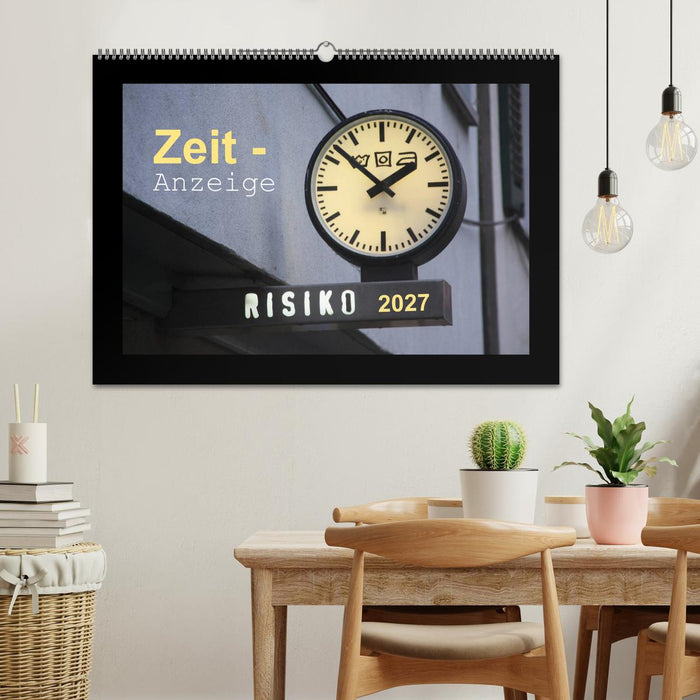 Zeit-Anzeige (CALVENDO Wandkalender 2027)