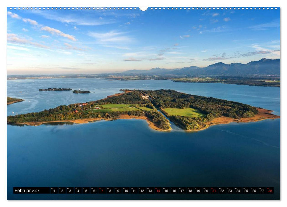 Der Chiemgau von oben (CALVENDO Premium Wandkalender 2027)