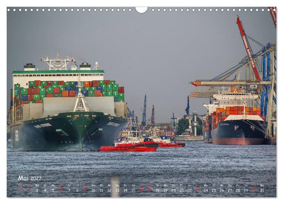 Hafengewusel (CALVENDO Wandkalender 2027)