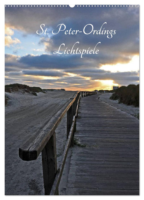 St. Peter-Ordings Lichtspiele (CALVENDO Wandkalender 2027)