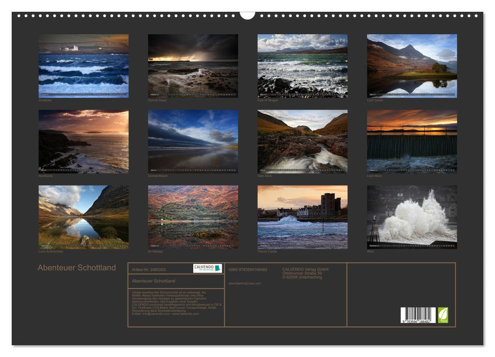 Abenteuer Schottland (CALVENDO Wandkalender 2027)