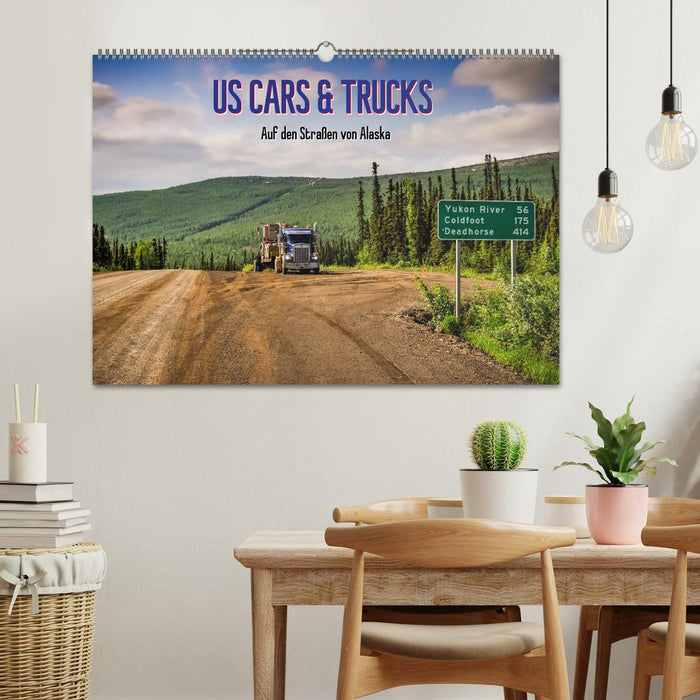 US Cars & Trucks in Alaska (CALVENDO Wandkalender 2027)