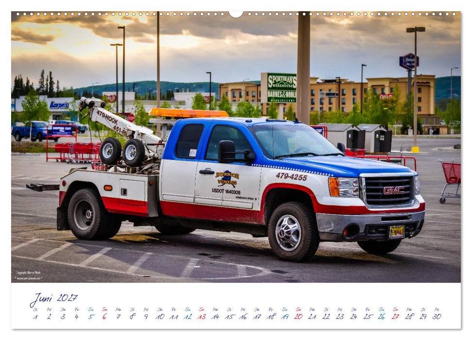 US Cars & Trucks in Alaska (CALVENDO Wandkalender 2027)