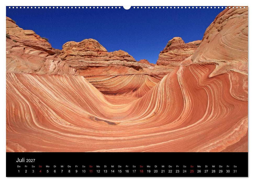 Sand und Stein 2027 (CALVENDO Premium Wandkalender 2027)