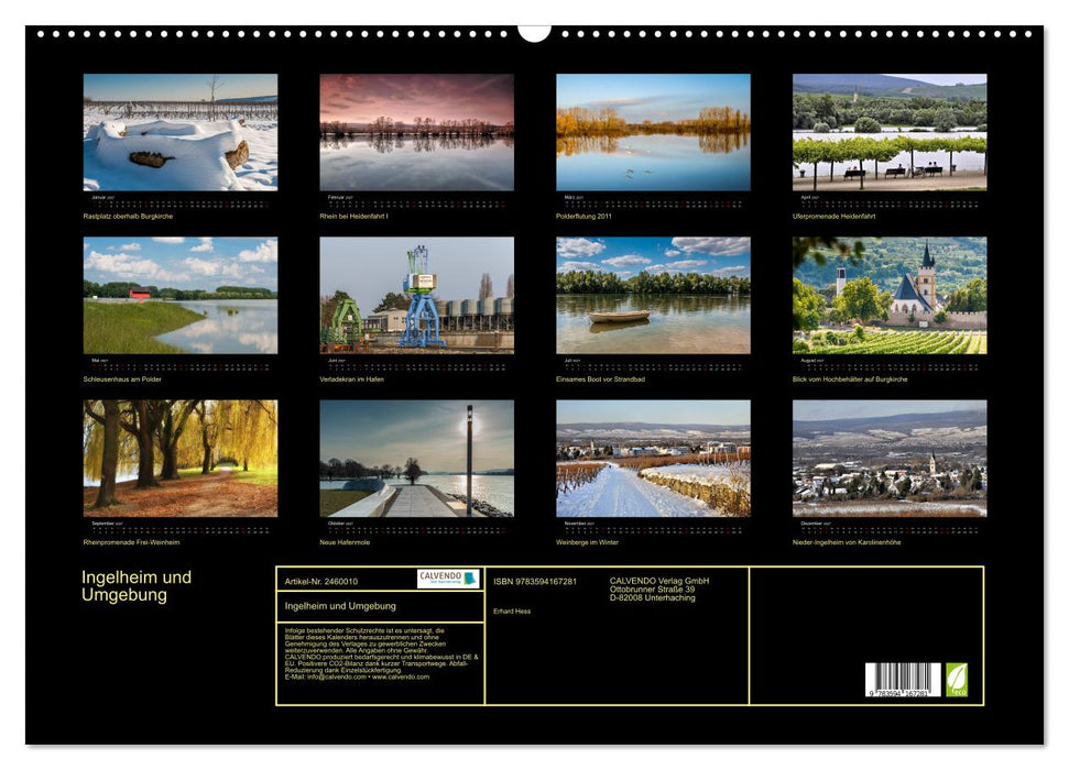 Ingelheim und Umgebung (CALVENDO Wandkalender 2027)