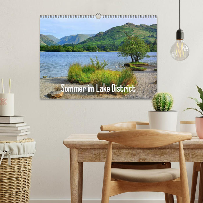 Sommer im Lake District (CALVENDO Wandkalender 2027)