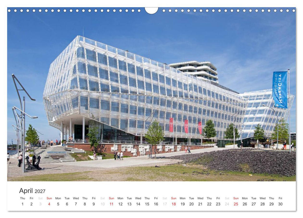 Hamburg / UK-Version (CALVENDO Monthly Calendar 2027)