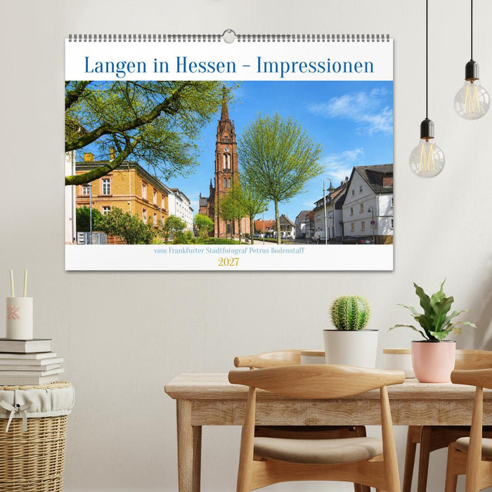 Langen in Hessen Impressionen (CALVENDO Wandkalender 2027)