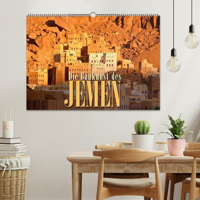 Die Baukunst des Jemen (CALVENDO Wandkalender 2027)